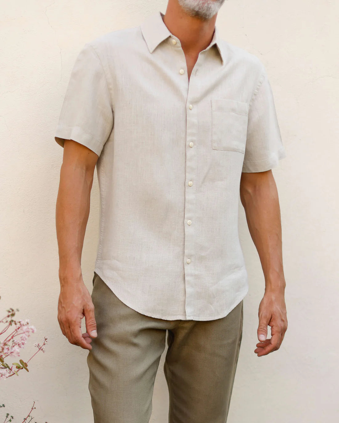 Alex Crane Ola Shirt - Bone