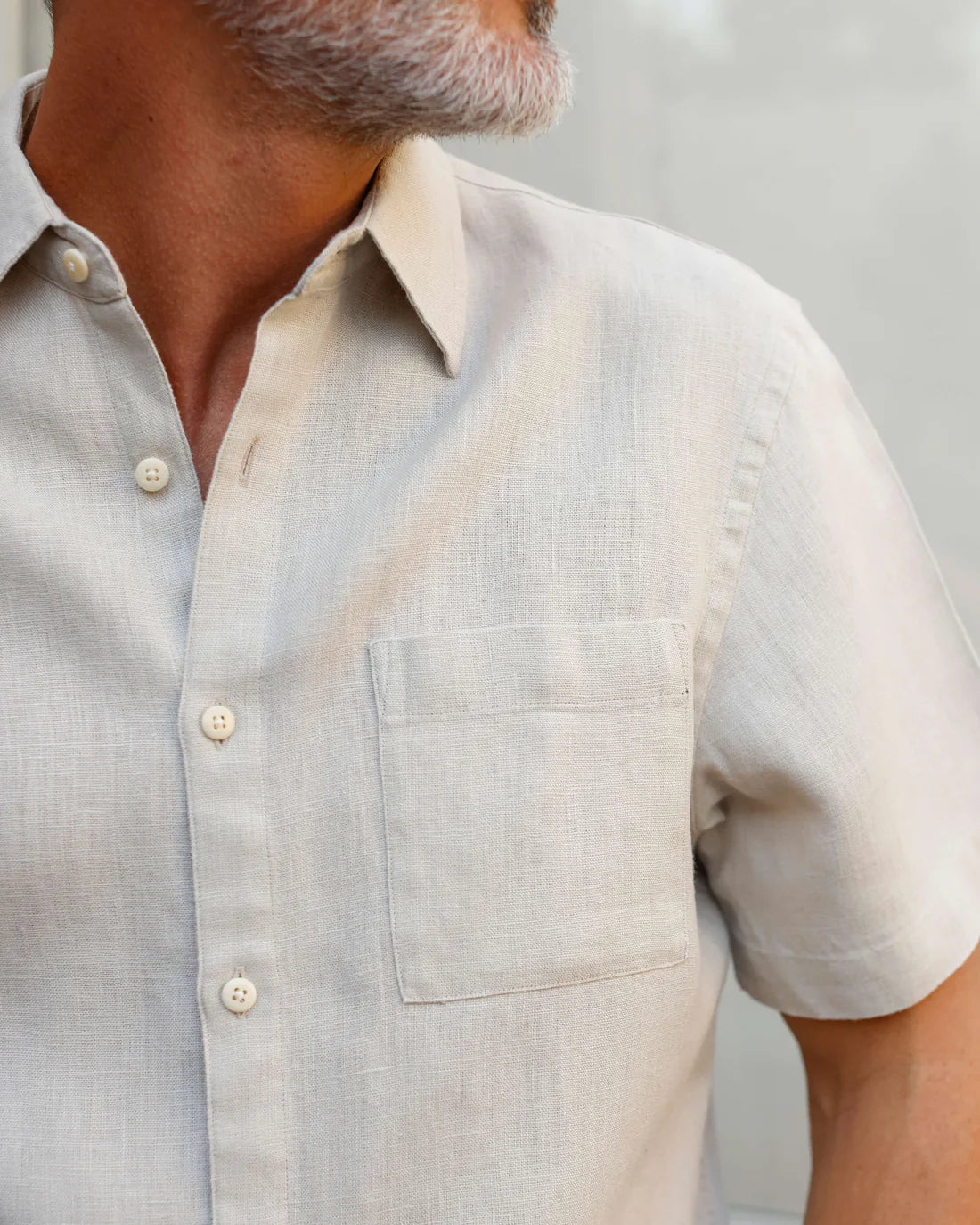 Alex Crane Ola Shirt - Bone