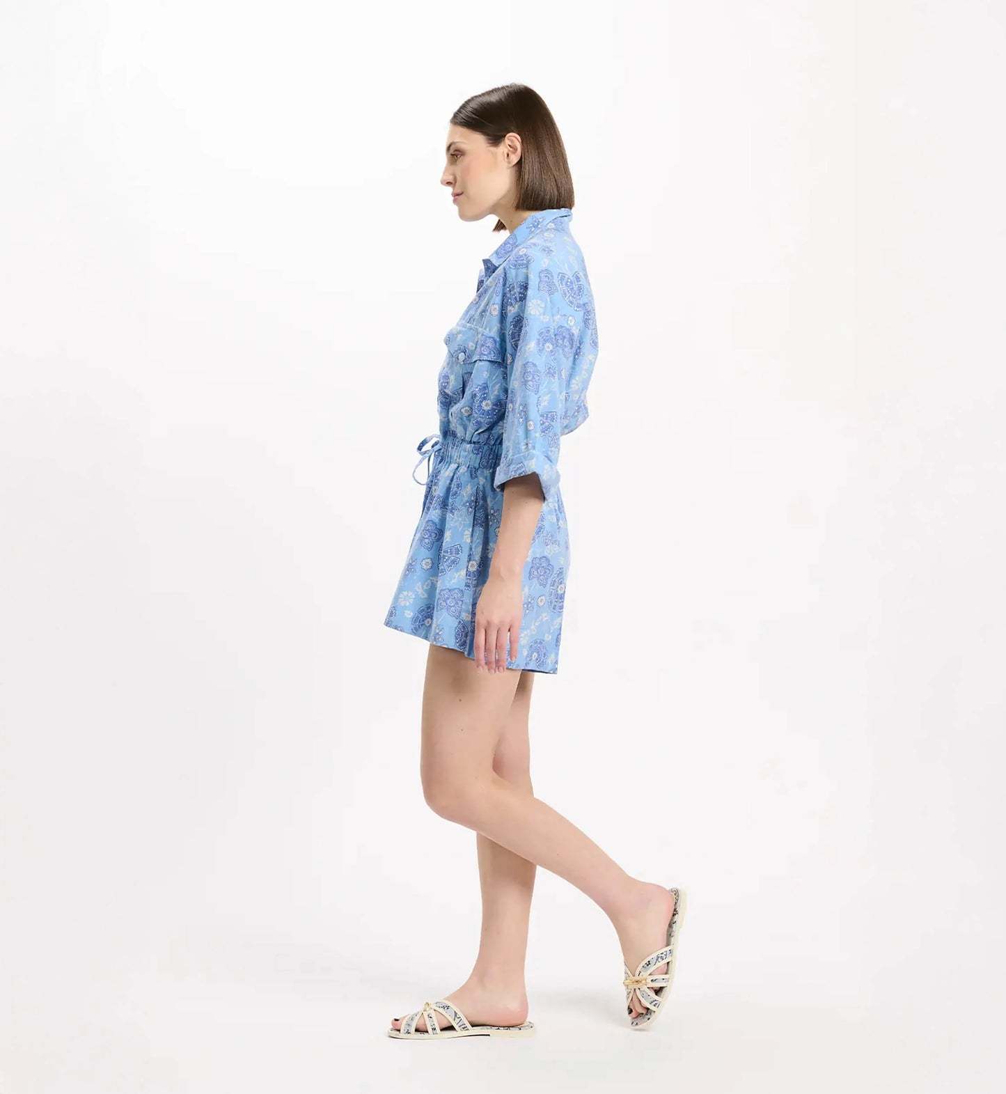 Miss June Romper Rada - Blue
