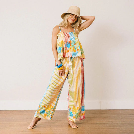 Sunshine Tienda Daphne Top - Fruit Stripe