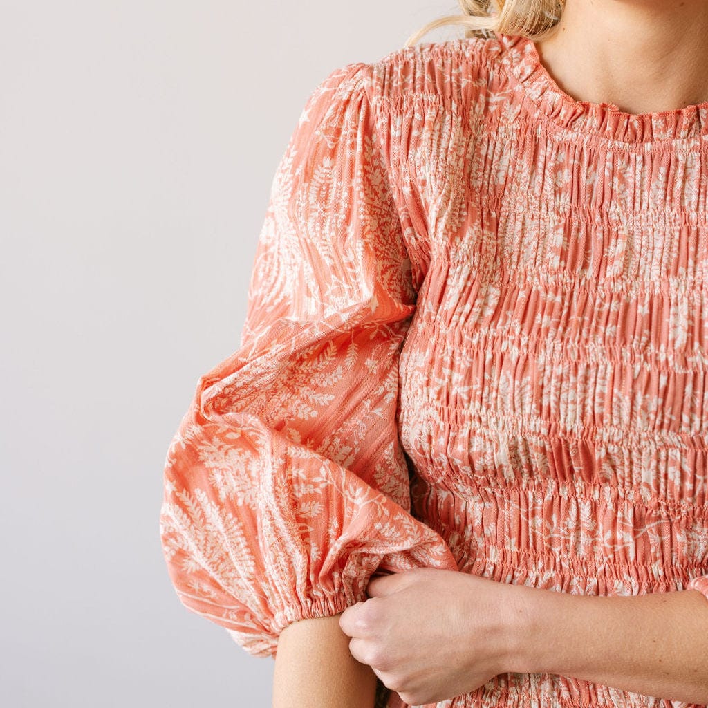 Sunshine Tienda Hali Top - Rose Gilded Palm