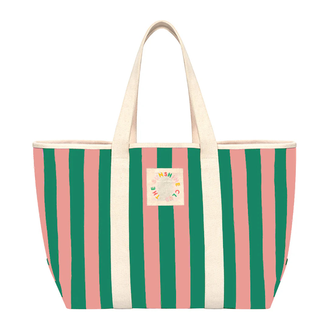 Sunshine Tienda Watermelon Stripe Tote