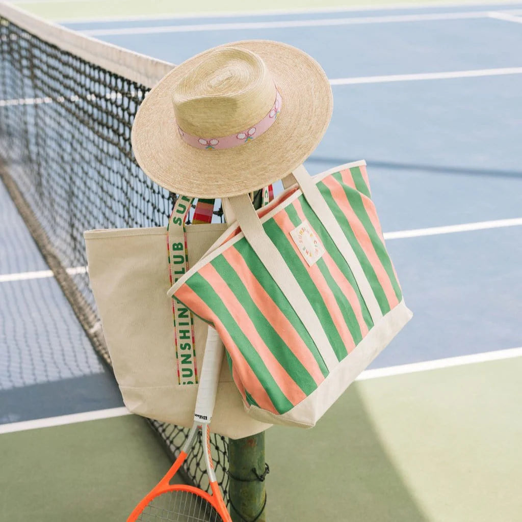 Sunshine Tienda Watermelon Stripe Tote