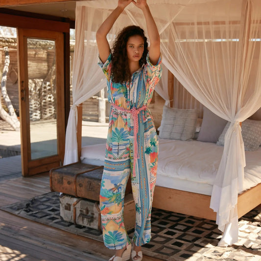 Miss June - Swan Jumpsuit